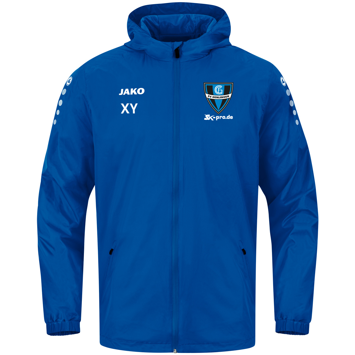 JAKO Allwetterjacke Team 2.0 inkl.Wappen und Vereinsname (Initialen optional)
